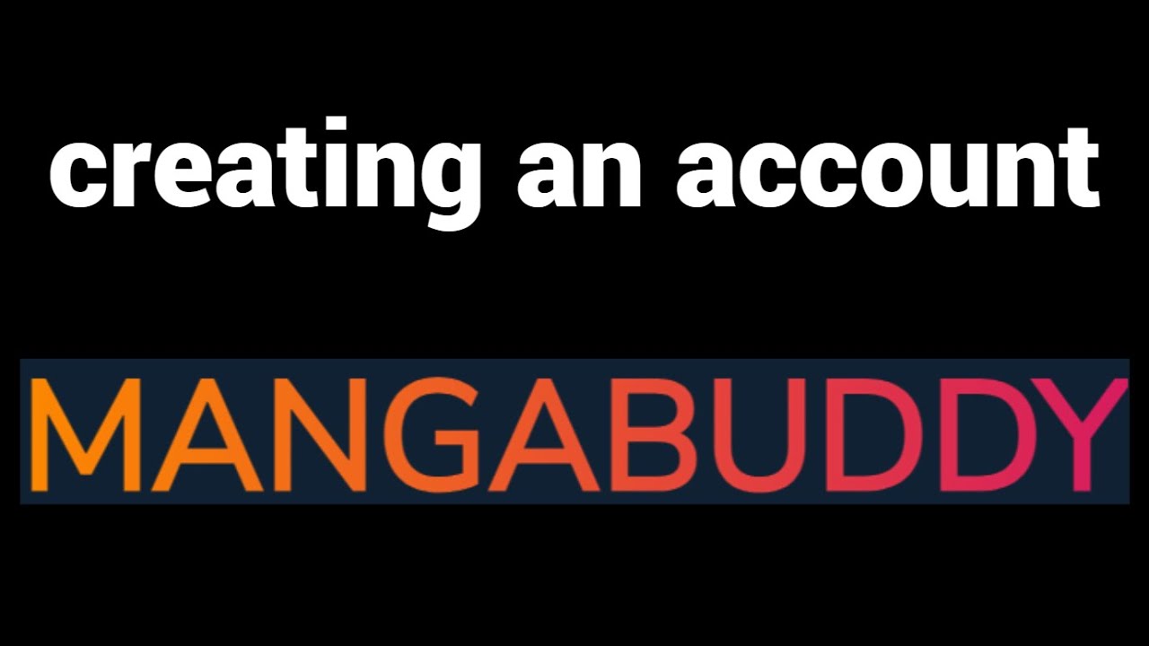 How to create an account on the MangaBuddy website