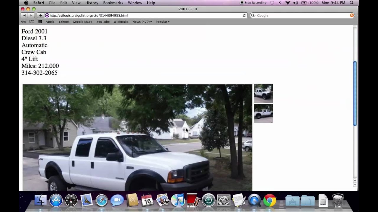 Craigslist St Louis Used Cars, Trucks and Vans - Lowest For Sale by Owner Options in 2012