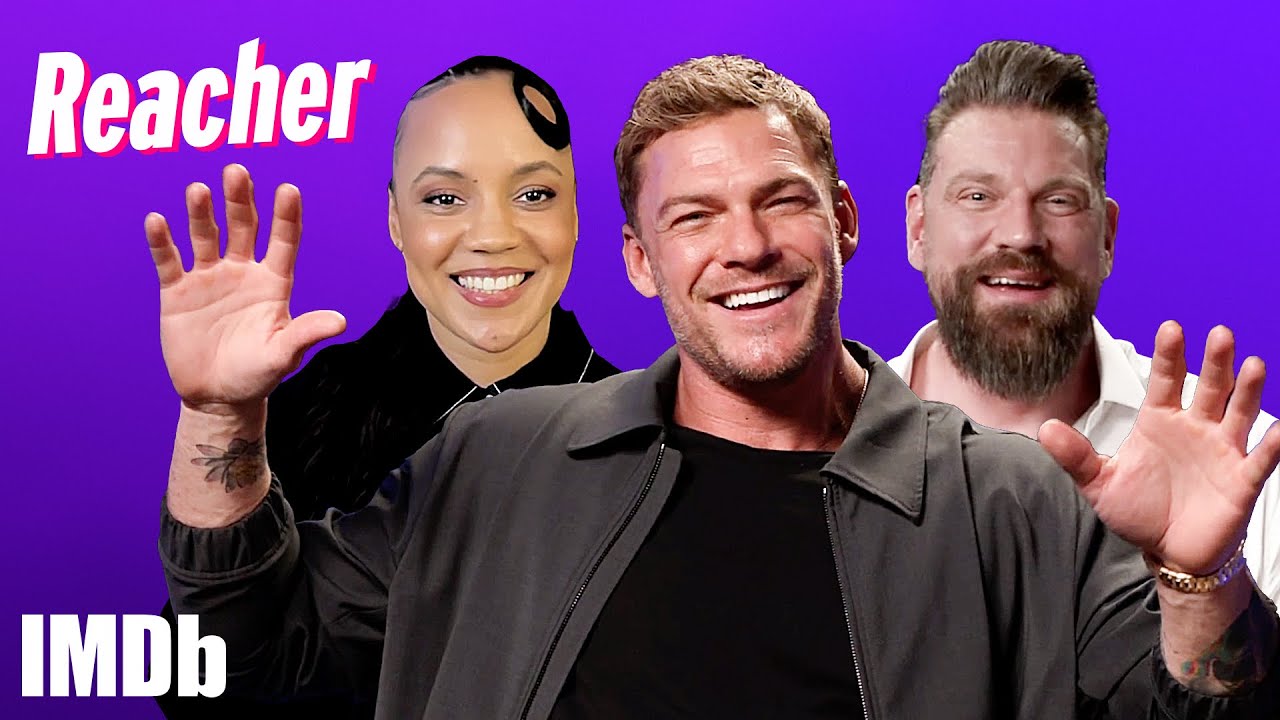 REACHER S3 Cast's Favorite Diner Foods, Top-Rated Episodes, & Secret Skills | IMDb Interviews