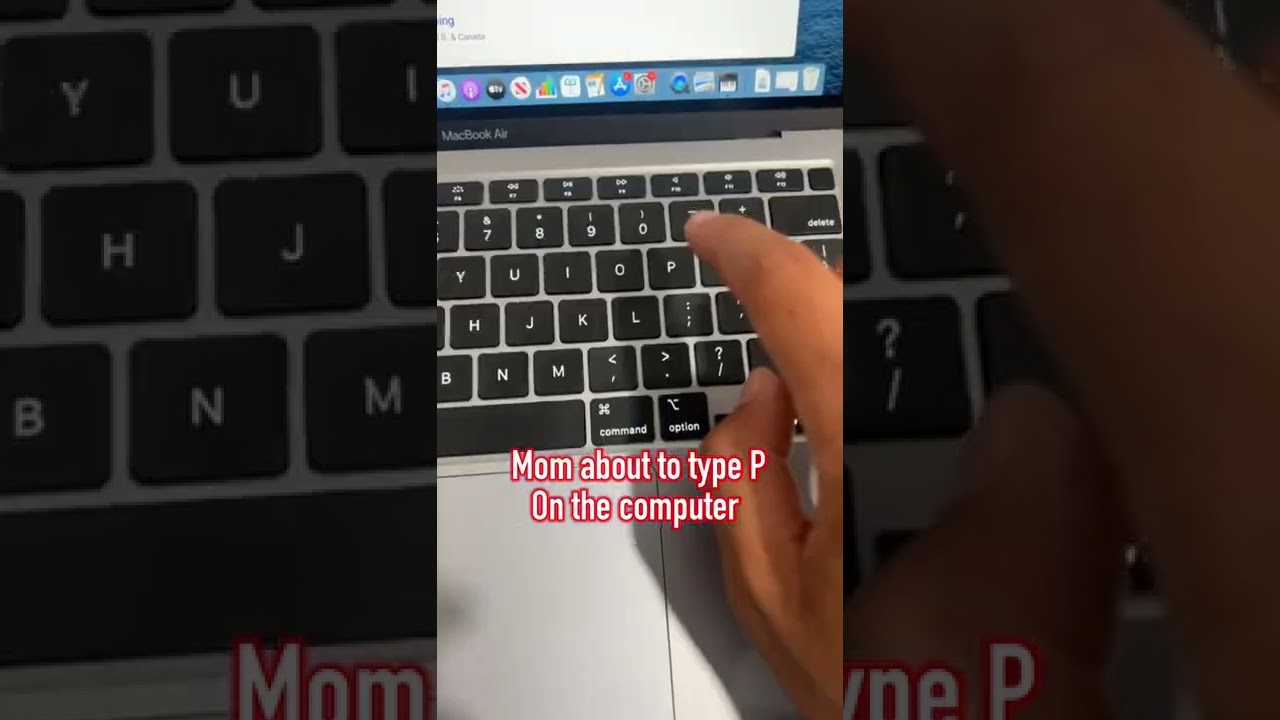 When mom types “P” on your computer 😭💀#shorts #viral