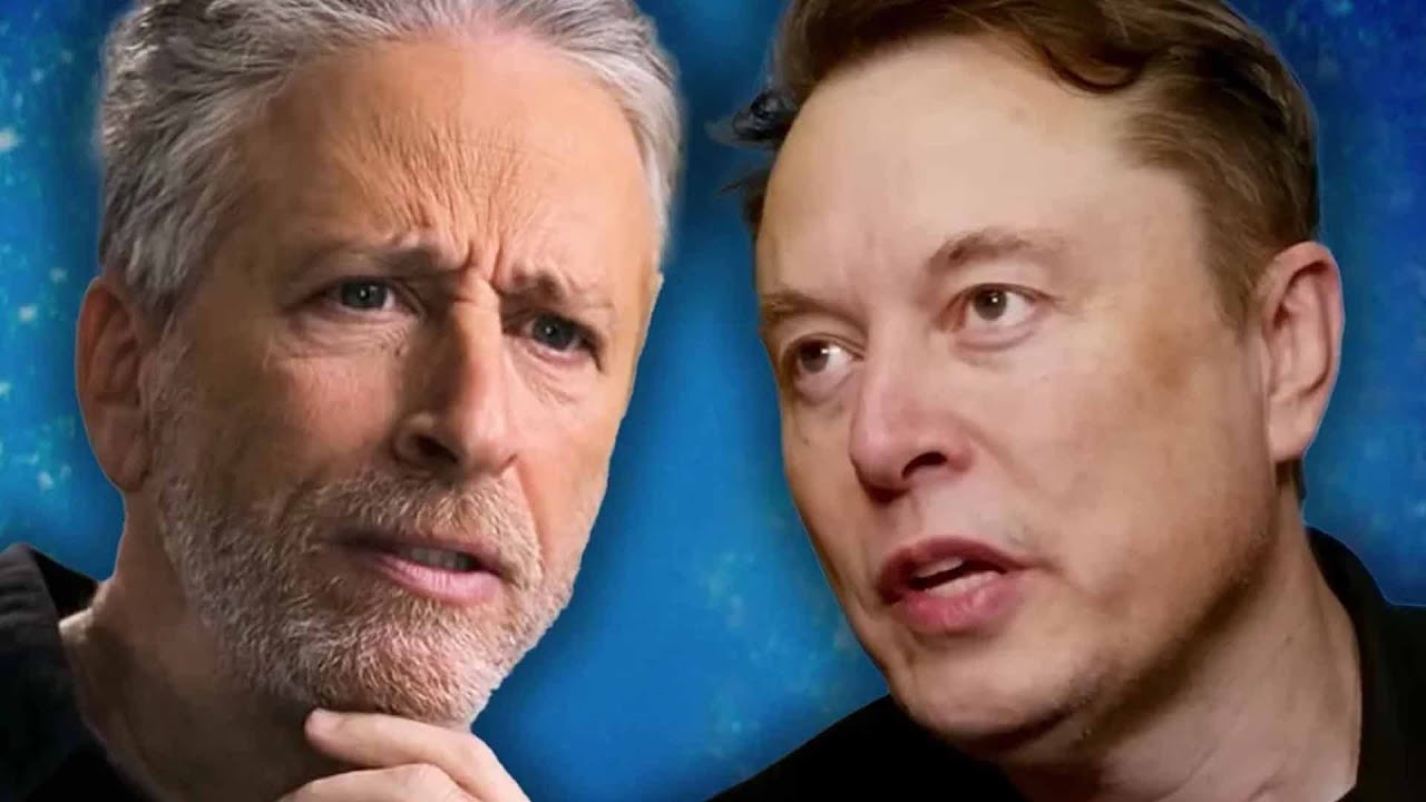 Elon Musk F's Around with Jon Stewart... Finds Out!
