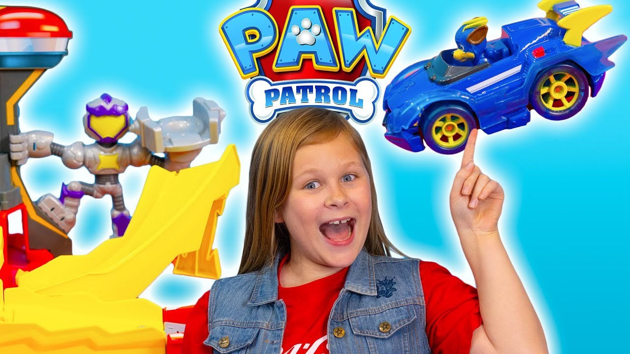 Assistant and Officer Waggles Review Paw Patrol Meteor Run