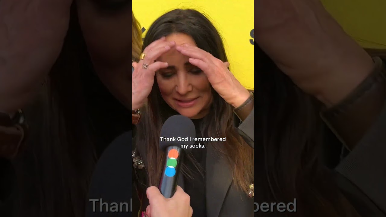 Pamela Adlon Reveals Her Bobby Hill Socks at the Premiere of Babes at SXSW #shorts #kingofthehill