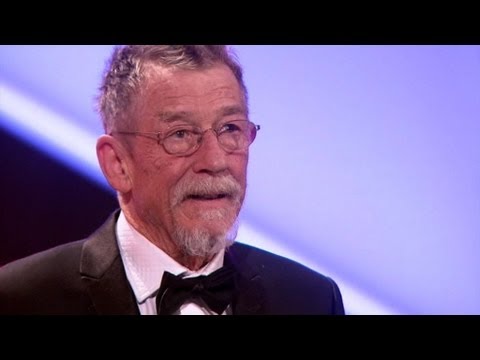 John Hurt's Acceptance Speech - The British Academy Film Awards 2012 - BBC