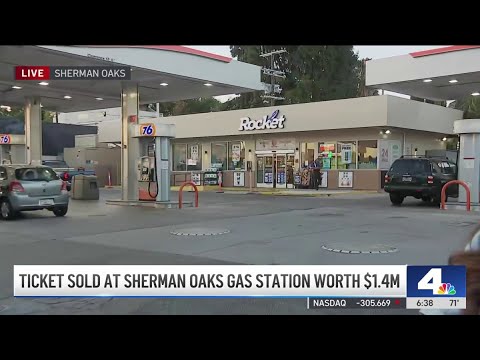 Ticket sold at Sherman Oaks gas station worth $1.4M