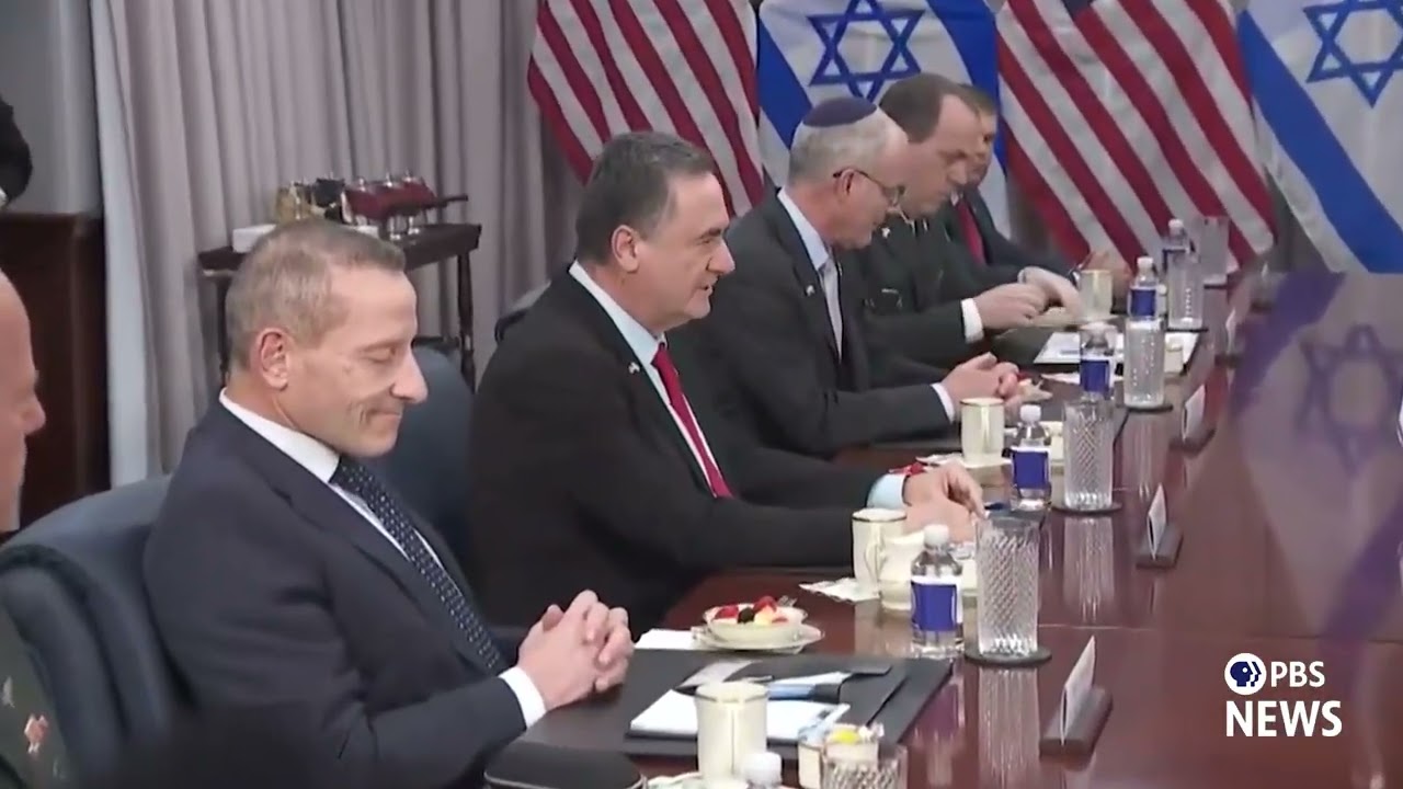WATCH: Hegseth meets with Israeli Defense Minister Katz at the Pentagon