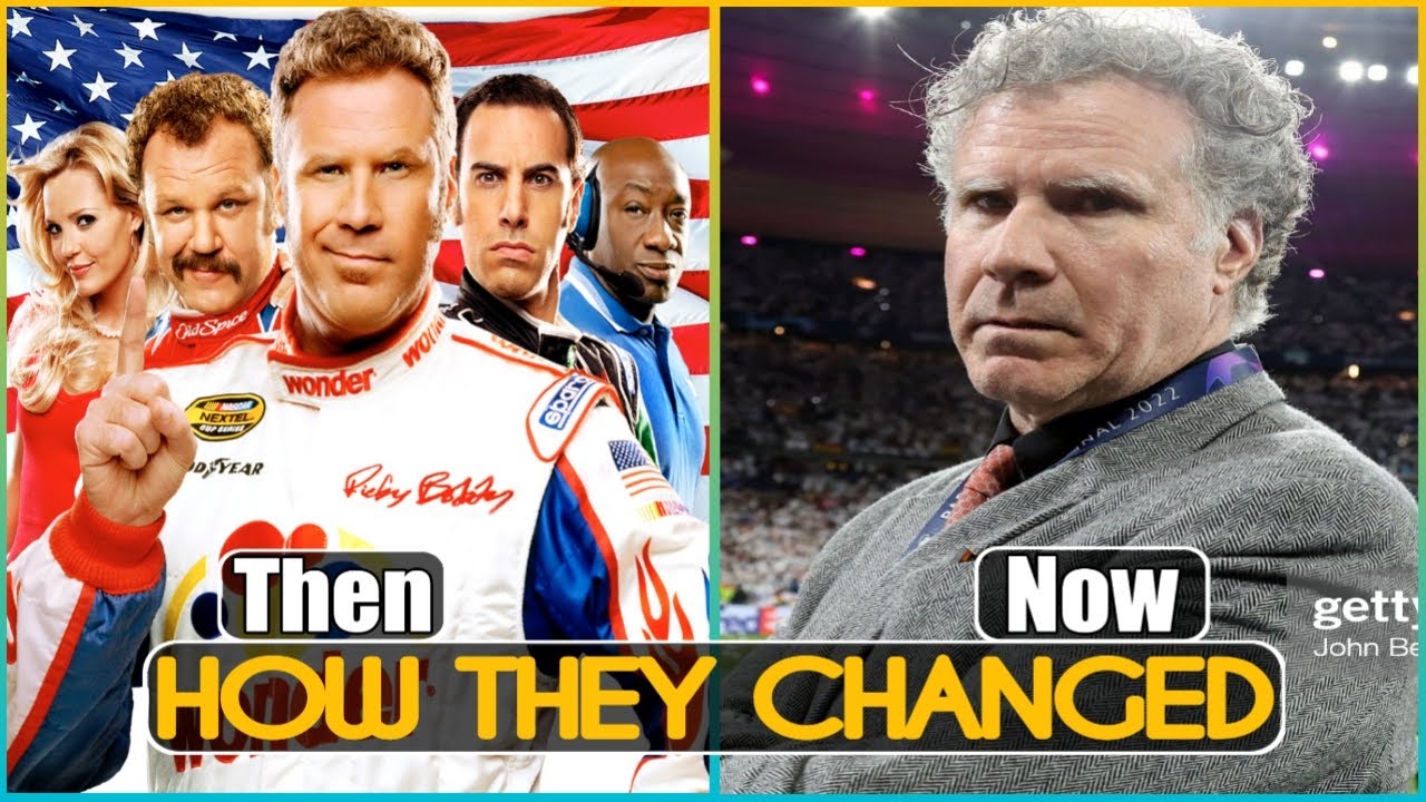 TALLADEGA NIGHTS : The Ballad of Ricky Bobby 2006 Cast Then and Now 2022