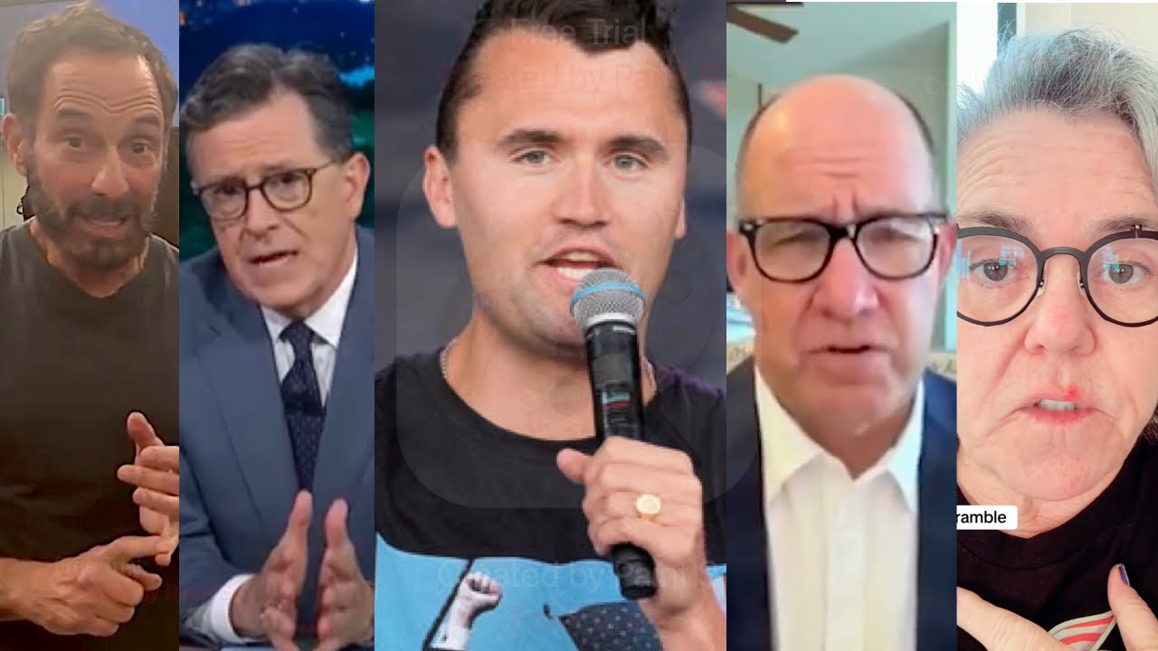 Celebs React To Charlie Kirk's Death