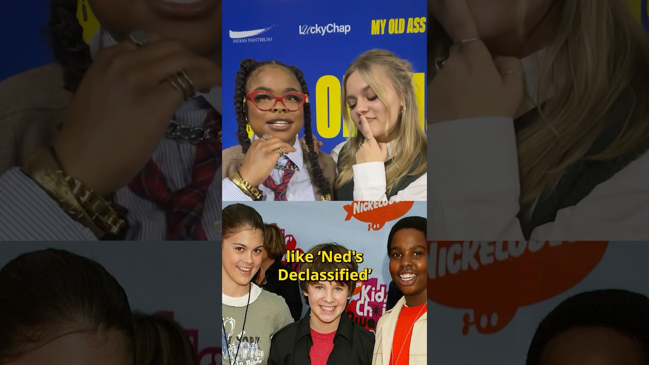 The cast of ‘MY OLD ASS’ Maisy Stella & Kerrice Brooks on the funniest movie/shows ever! 🌟#MyOldAss