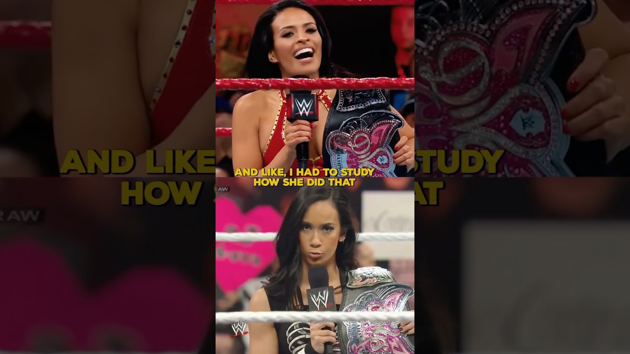 Zelina Vega Sounds Just Like AJ Lee Here!