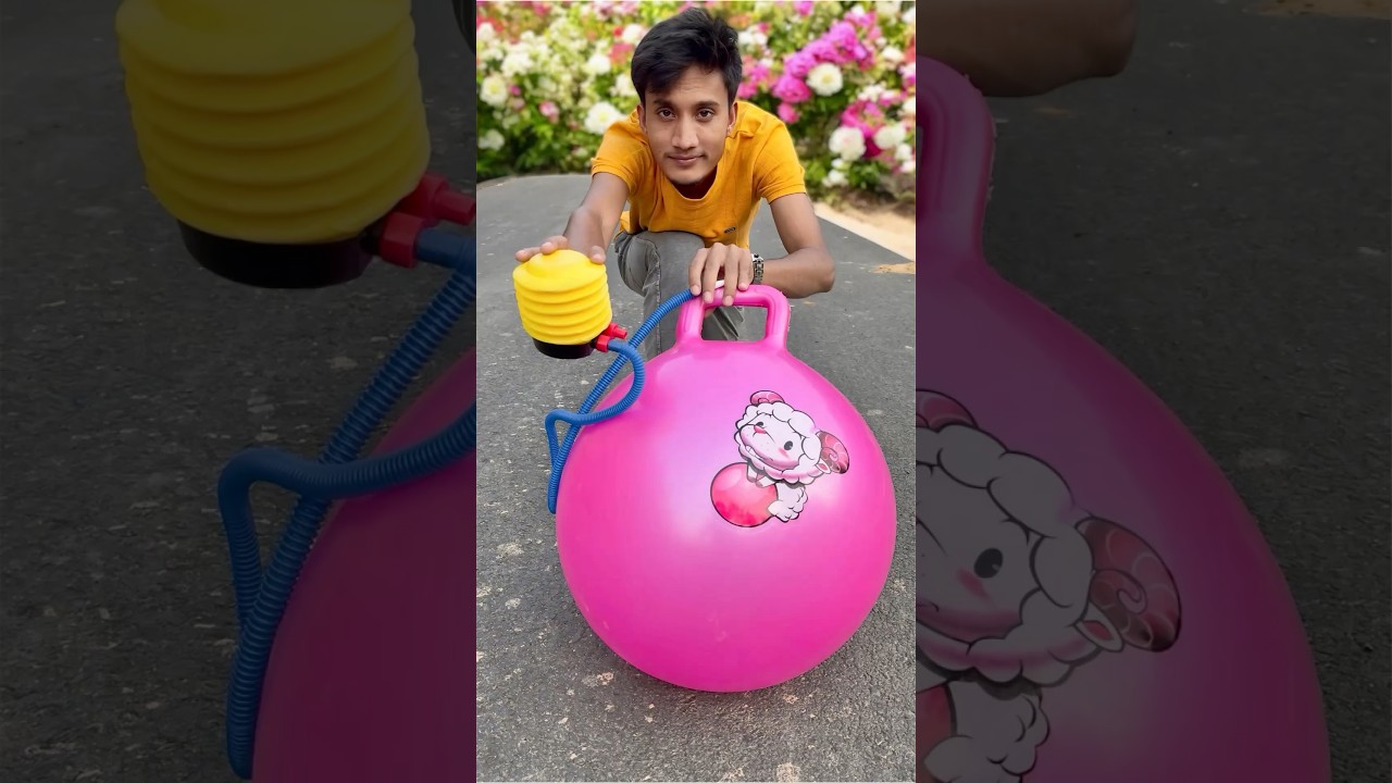 Naya big Bouncing Ball Ki Unboxing🔥