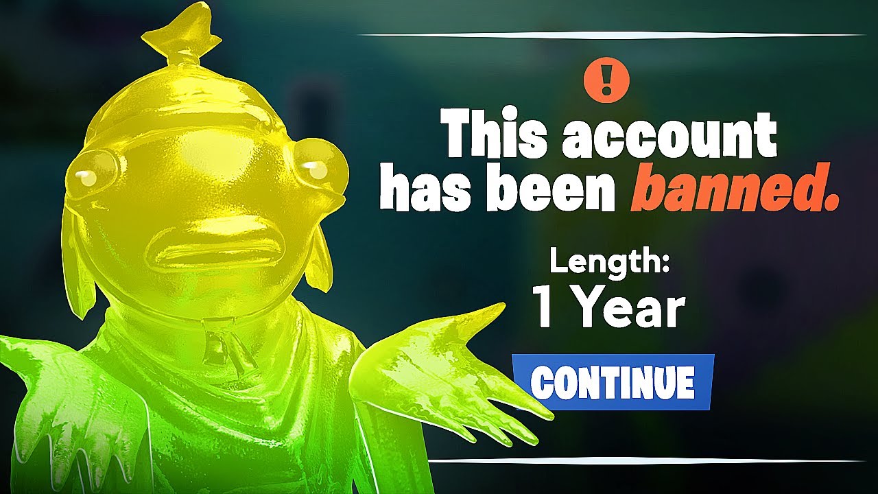 I Got Banned On Fortnite (Not Joking)