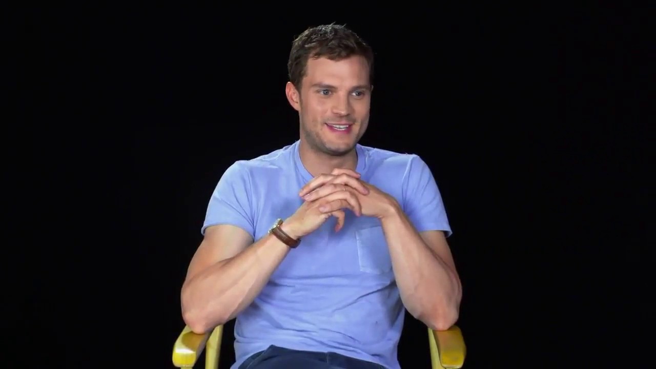 Jealous Jamie Dornan talking bout Eric Johnson 😂