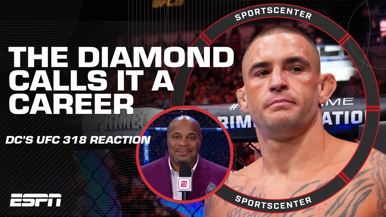 Daniel Cormier reacts to Dustin Poirier’s final fight at UFC 318 vs. Max Holloway | SportsCenter