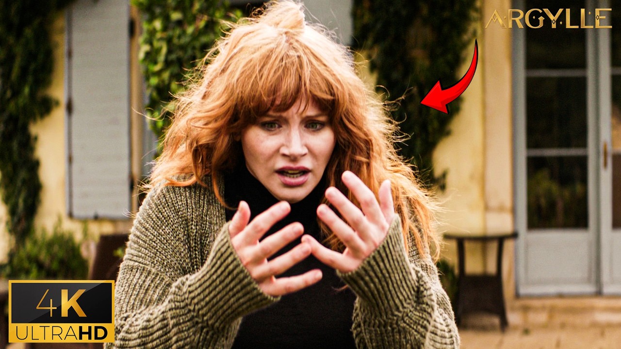 Bryce Dallas Howard Realizes She’s the Real Agent – Argylle Scene