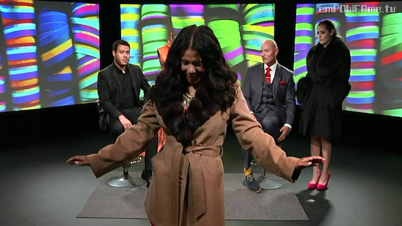 Castle's Penny Johnson Jerald and Cocktail Dress Designer Adolfo Sanchez