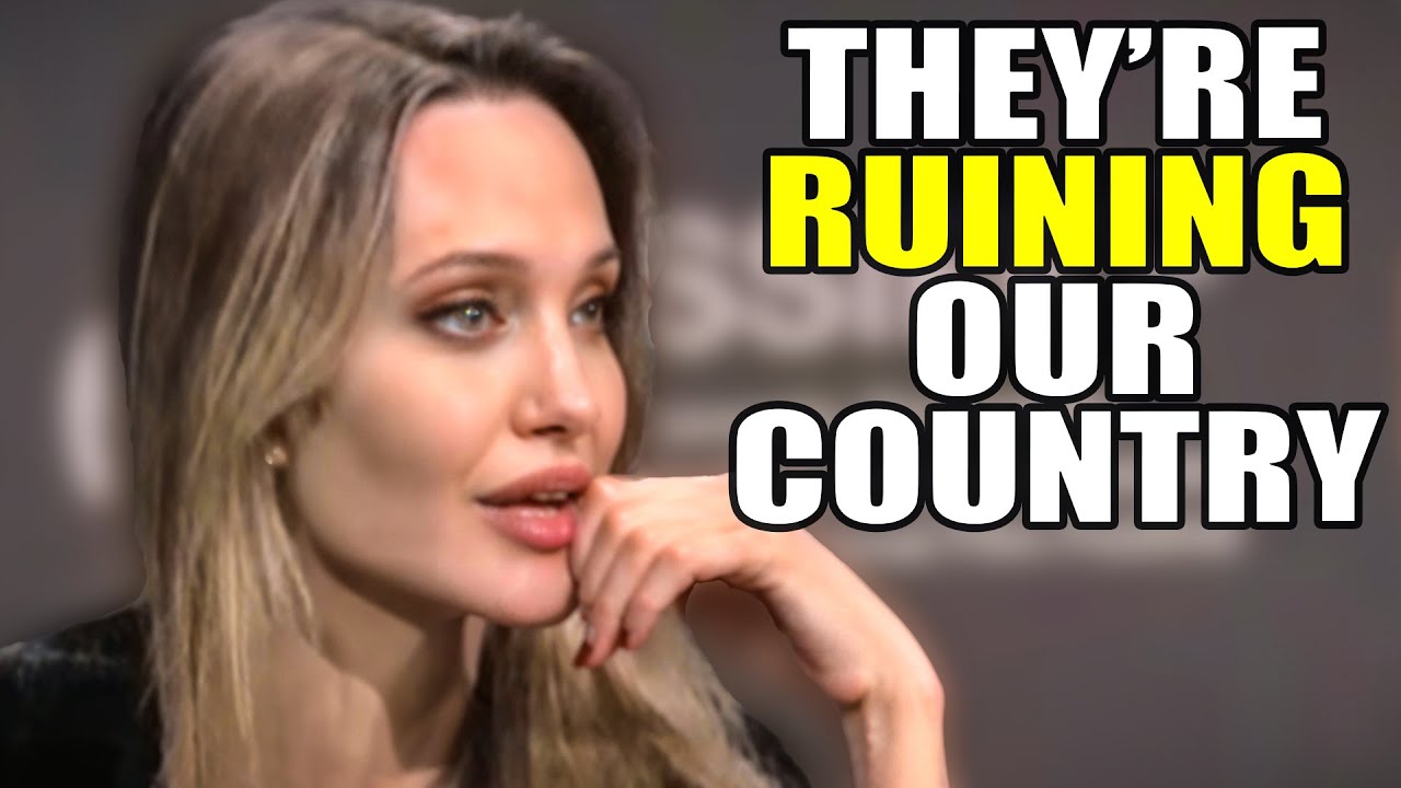 Angelina Jolie Says What We're ALL Thinking About Life in America