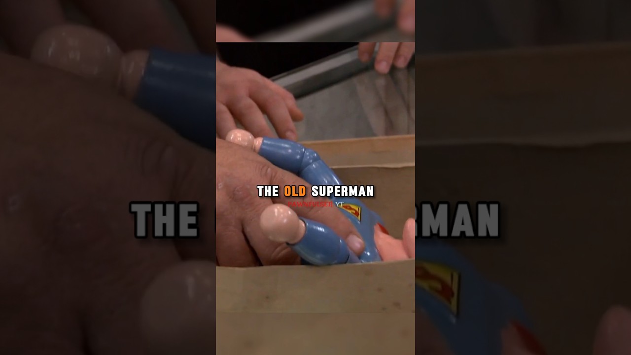 The first Superman action figure