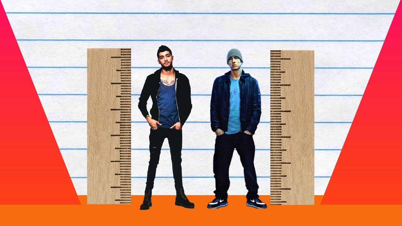 How Much Taller? - Zayn Malik vs Eminem!