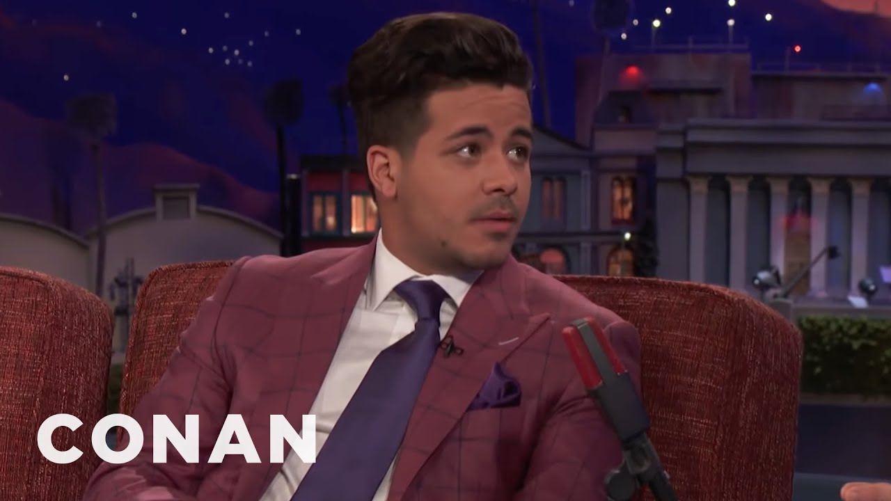 Christian Navarro Didn't Drive Before "13 Reasons Why" | CONAN on TBS