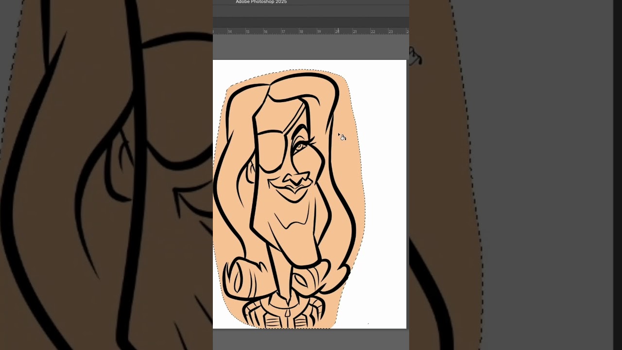 Annabel O'Hagan (Fallout) caricature process #processvideo #caricature #drawing