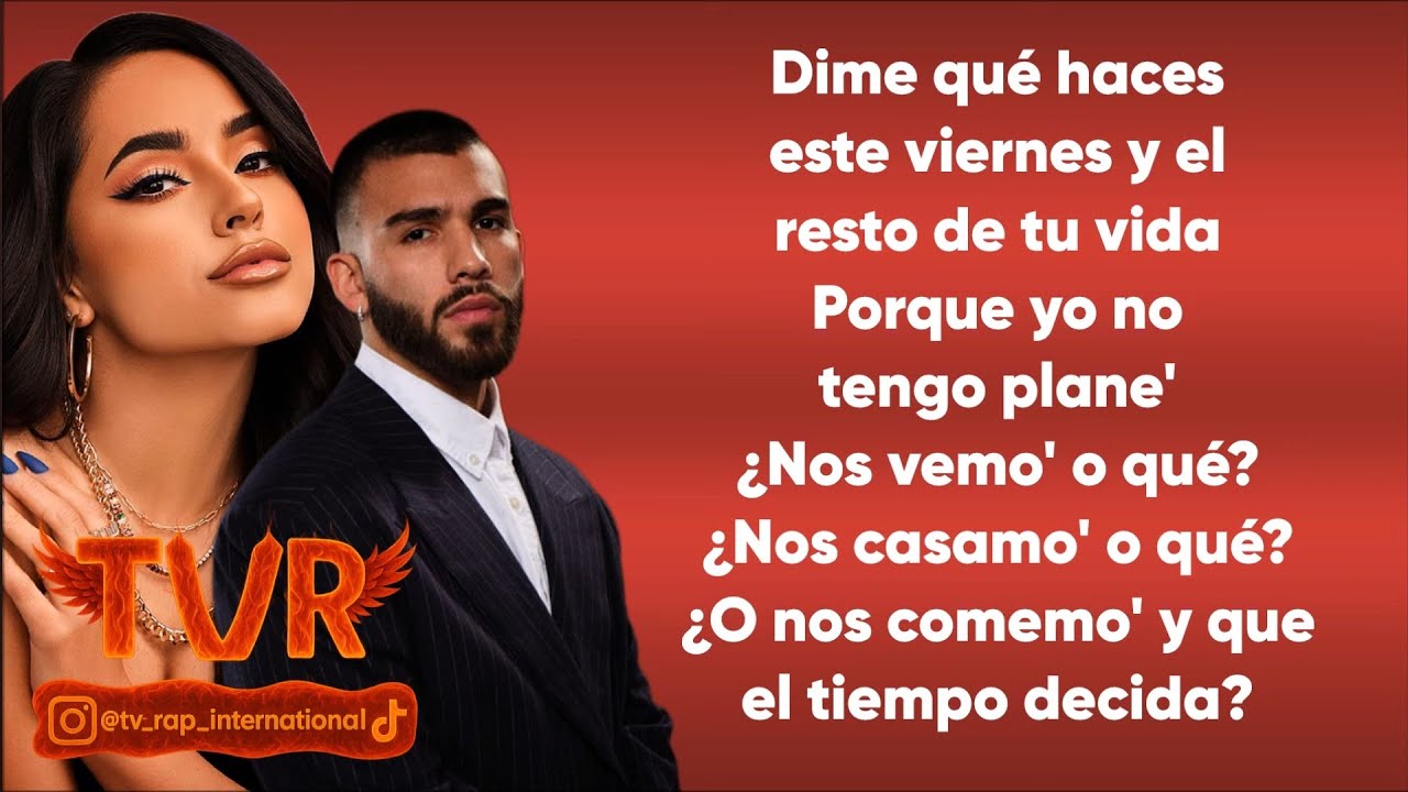 Becky G x Manuel Turizo - Qué Haces (Letra/Lyrics)