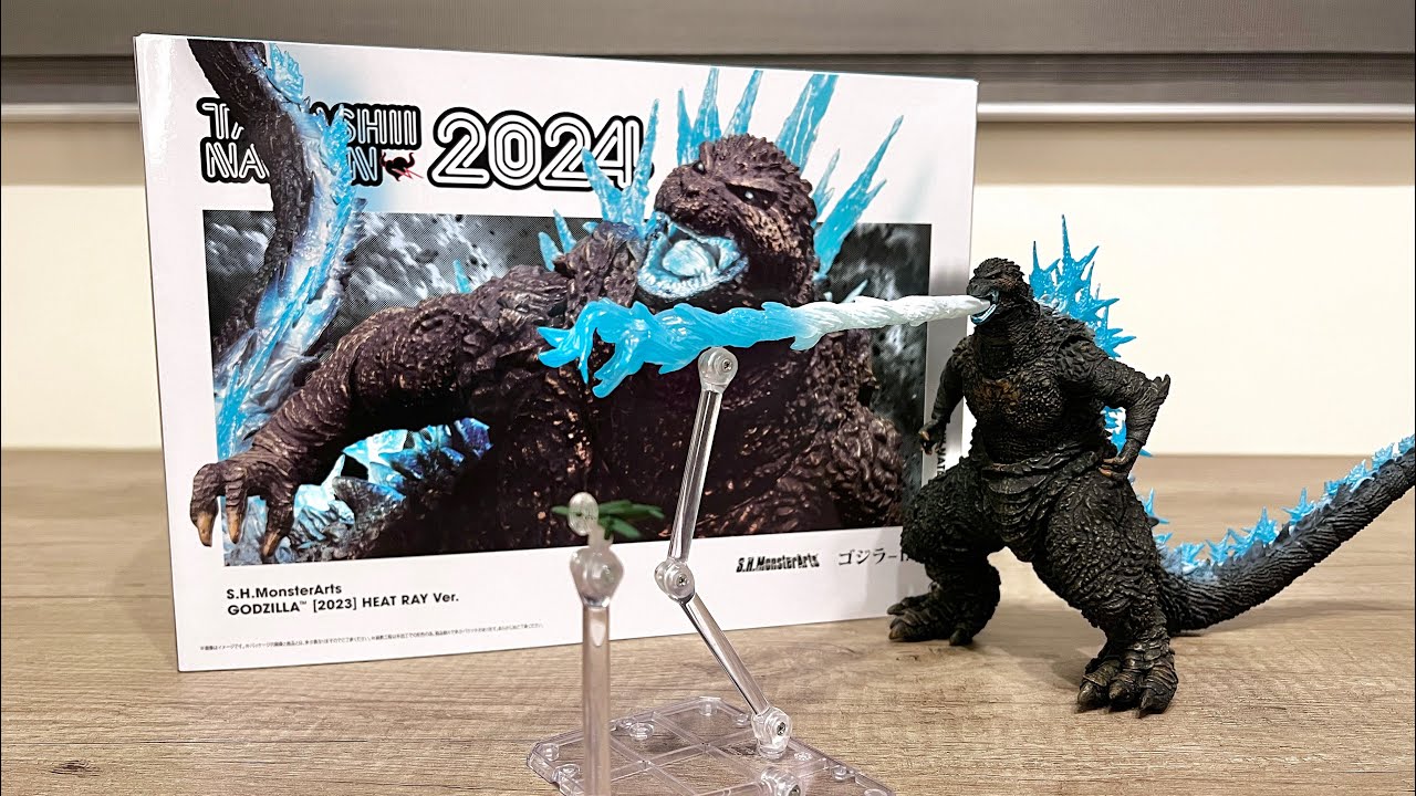 【S.H.MonsterArts】Godzilla (2023) Heat Ray Ver.｜Godzilla Minus One｜SHM 哥吉拉 -1.0 放射熱線Ver.開箱