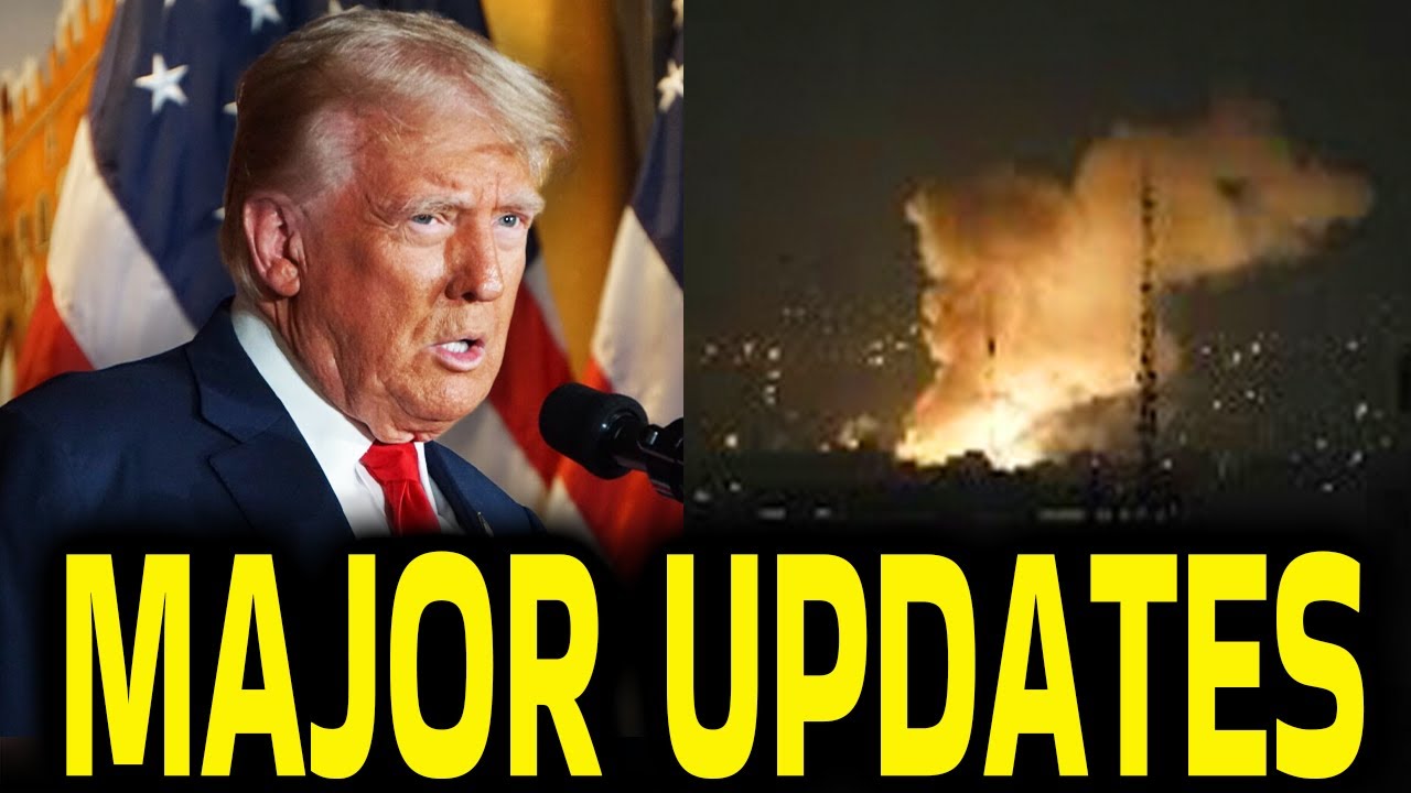 BREAKING: TRUMP BOMBS IRAN, MAJOR UPDATES HERE