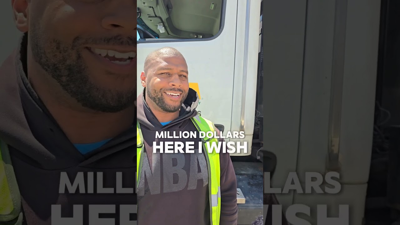 17 years at waste management.  Does he like his job? #trucking #driver #career