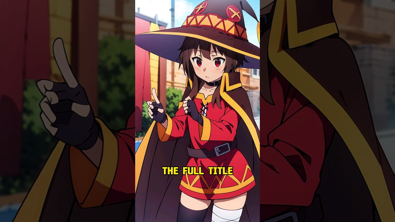 The REAL TRUTH About Megumin You Don't Know!