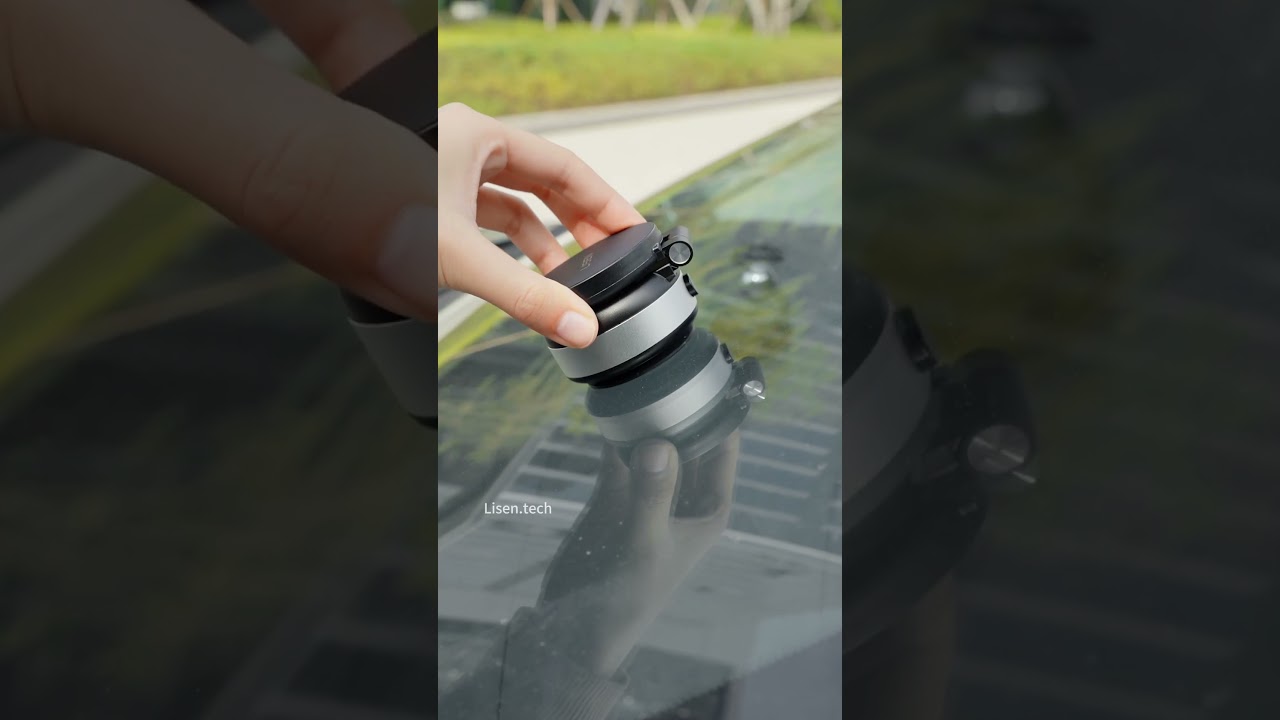 LISEN Portable Vacuum Magnetic Phone Holder Stand for MagSafe for iPhone 16e/16/15/14/13/12 Pro/ Max