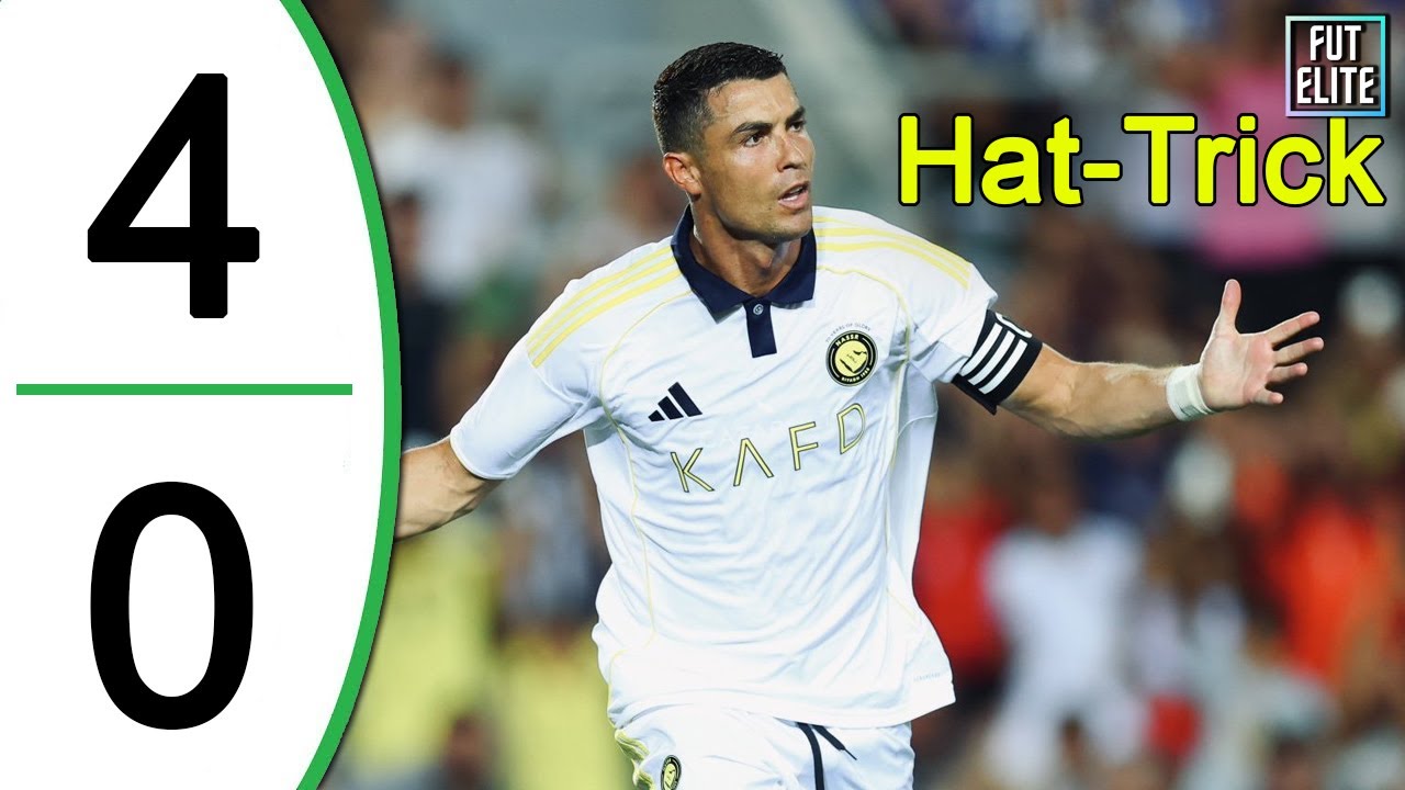 Cristiano Ronaldo Hat-Trick - Al Nassr vs Rio Ave 4-0 Extended Highlights & Goals 2025