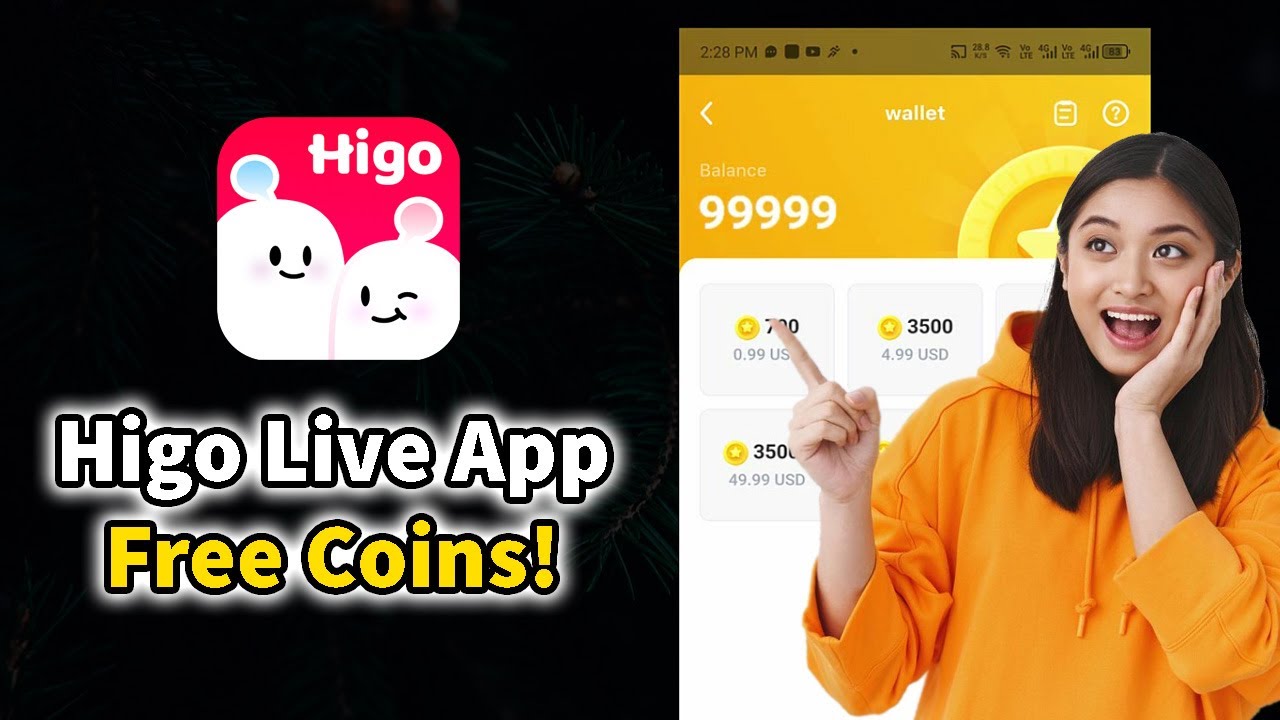 Higo Live App Free Coins - How to Get FREE Higo Live Coins 2025 ( 100% LEGIT )