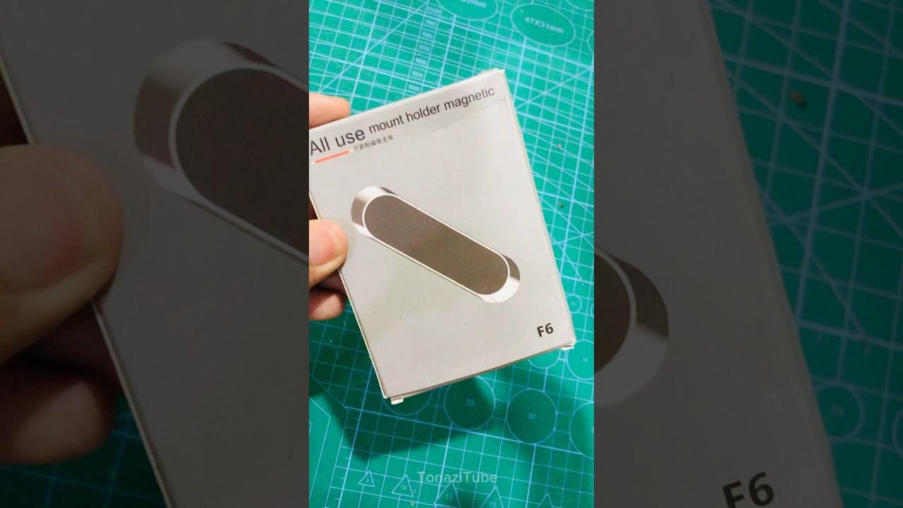 How to Mount a Phone in Car | Magnetic Phone Holder #magnet #phoneholdercar