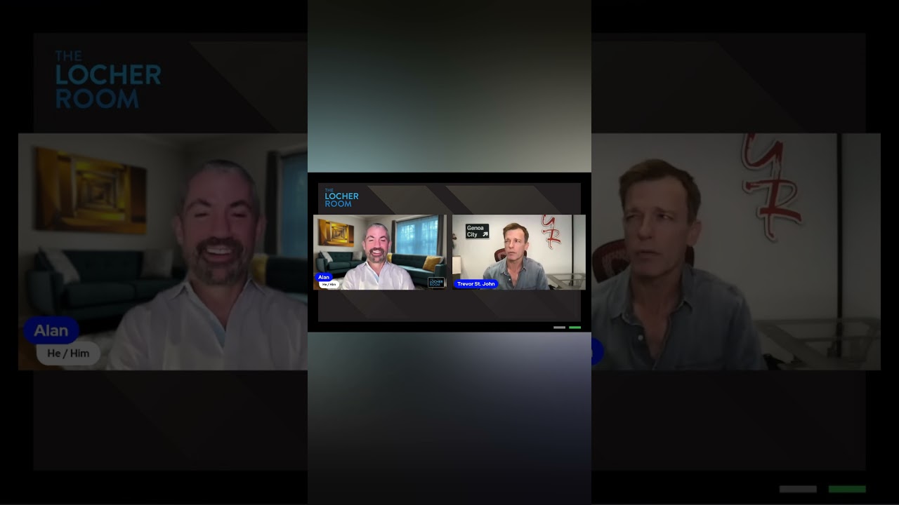 On how he and Dan Gauthier at One Life to Live, would look at each other and say "what is going on?"