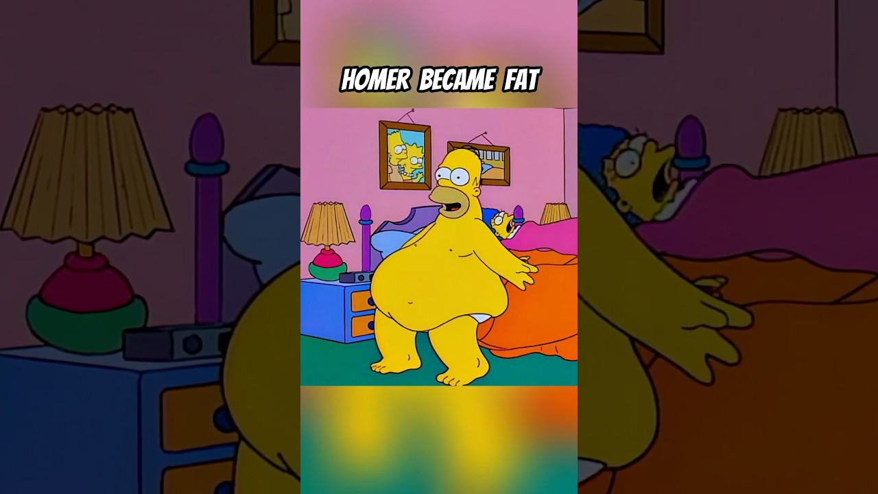 Homer became fat