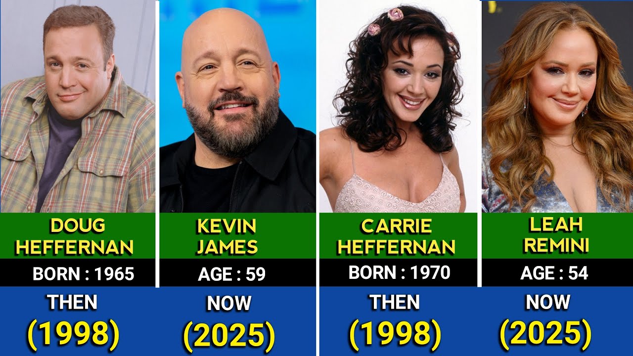 The King Of Queens 1998 Cast Then And Now