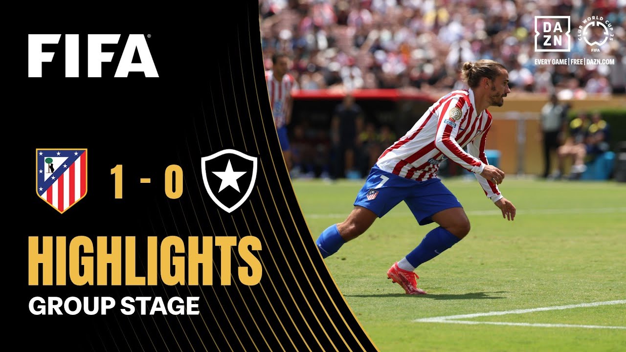 Atlético de Madrid vs Botafogo Highlights | FIFA Club World Cup 2025