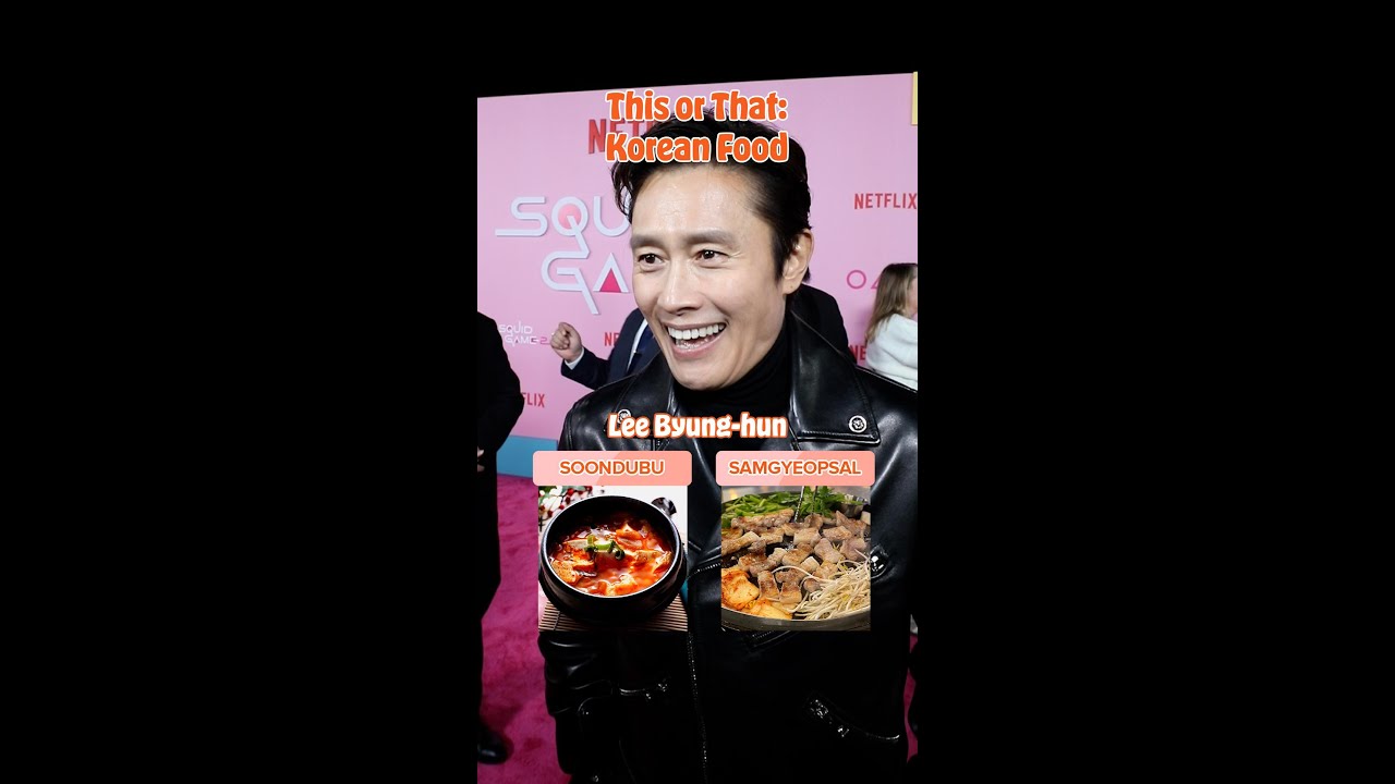 Squid Game's Lee Byung-Hun Plays This Or That: Korean Food