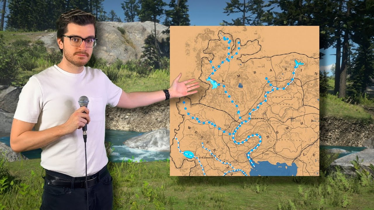 Where Do Red Dead Redemption 2's Rivers Come From?