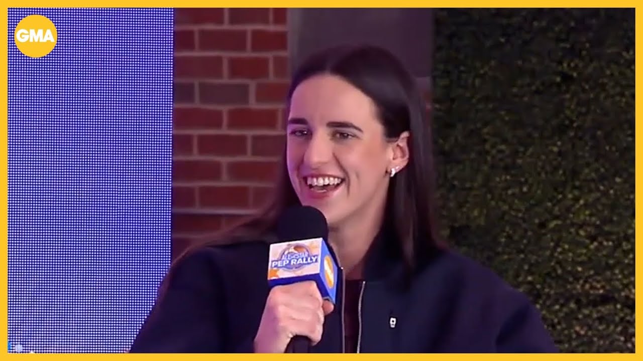 Caitlin Clark and Indiana Fever live on 'GMA'