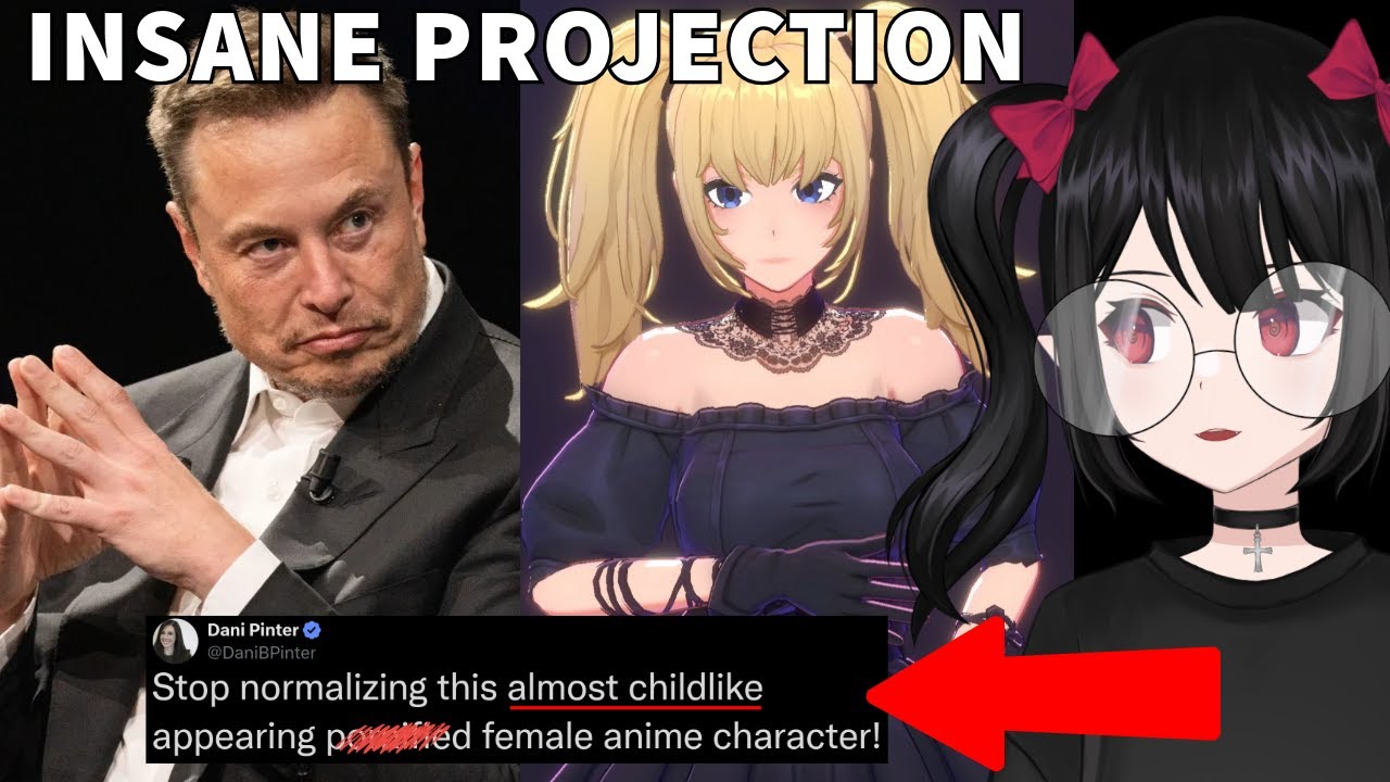 Projecting Twitter Freaks Are CRASHING OUT Over Elon's "Problematic" AI Anime Companion