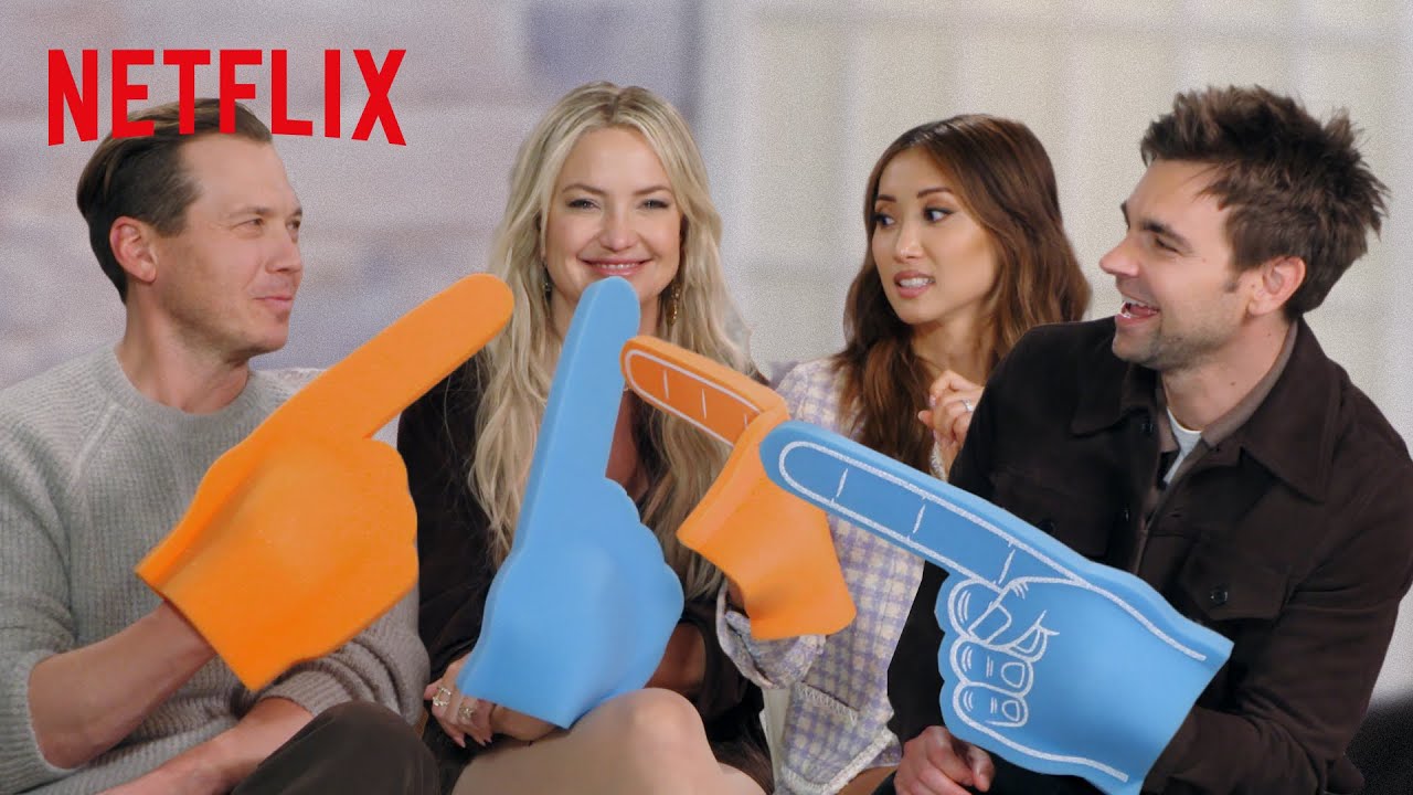 Kate Hudson, Brenda Song, and Cast Play Point Person | Running Point | Netflix
