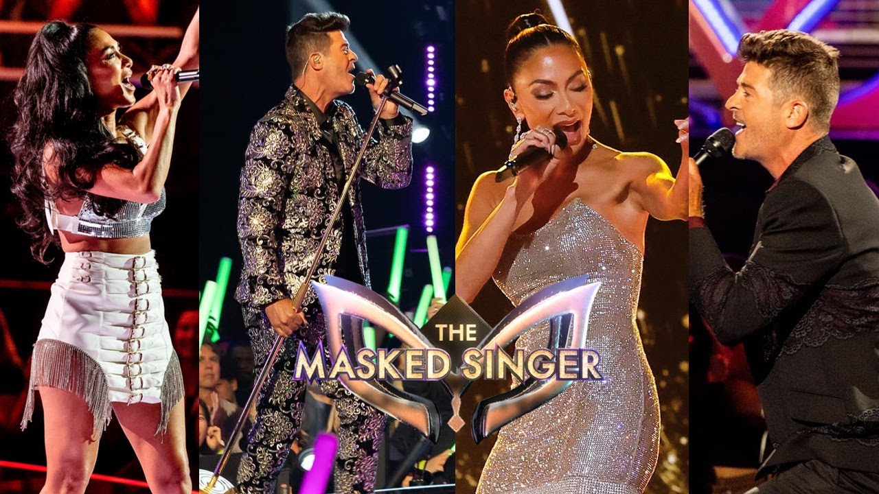 The Masked Singer All Nicole Scherzinger And Robin Thicke Performances