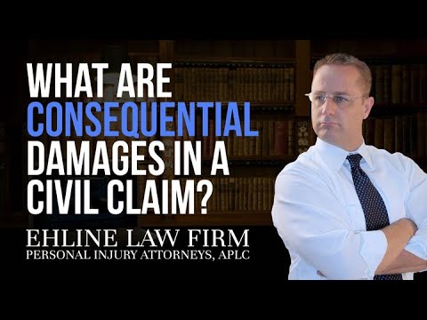 What are 'consequential damages' in a civil claim?