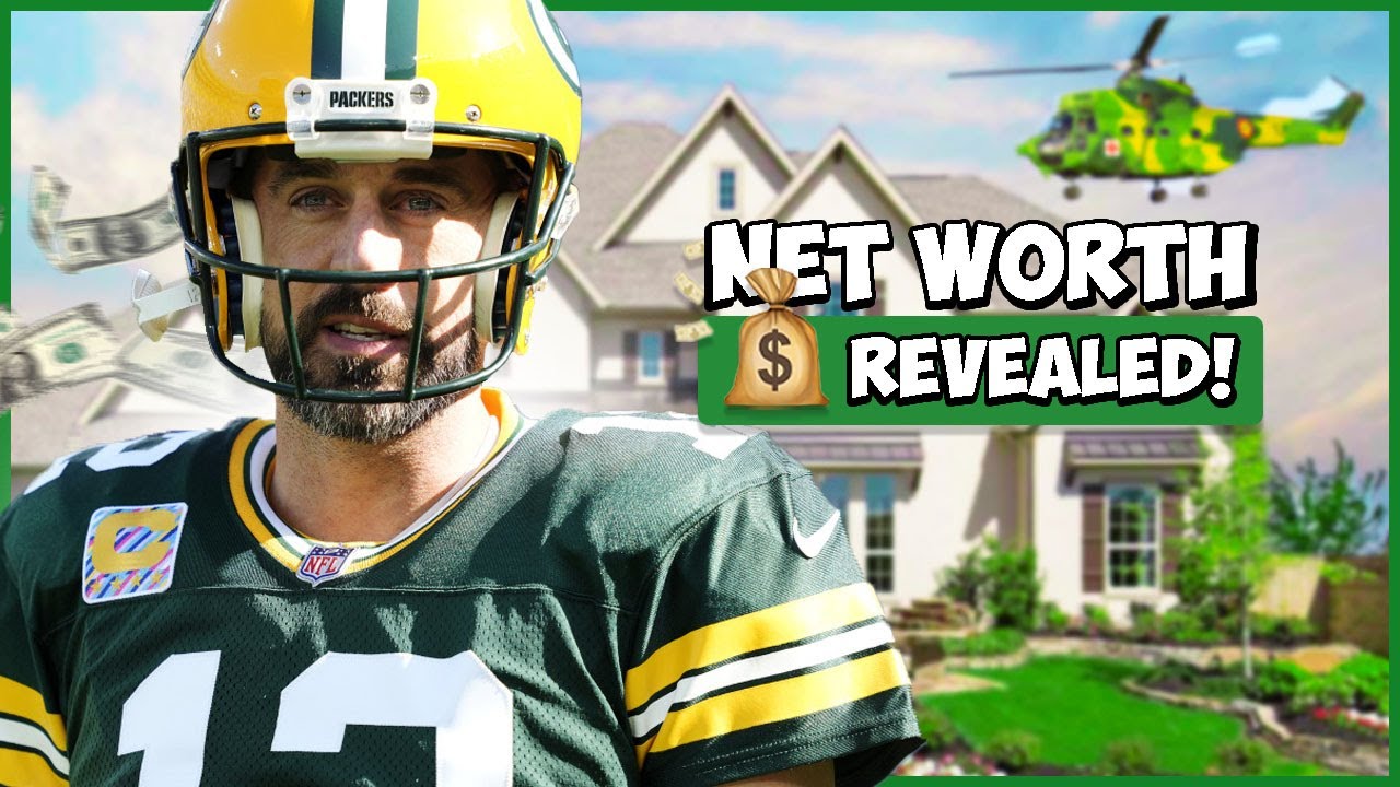 Aaron Rodgers's CRAZY  Net Worth Revealed ⭐ (2023)