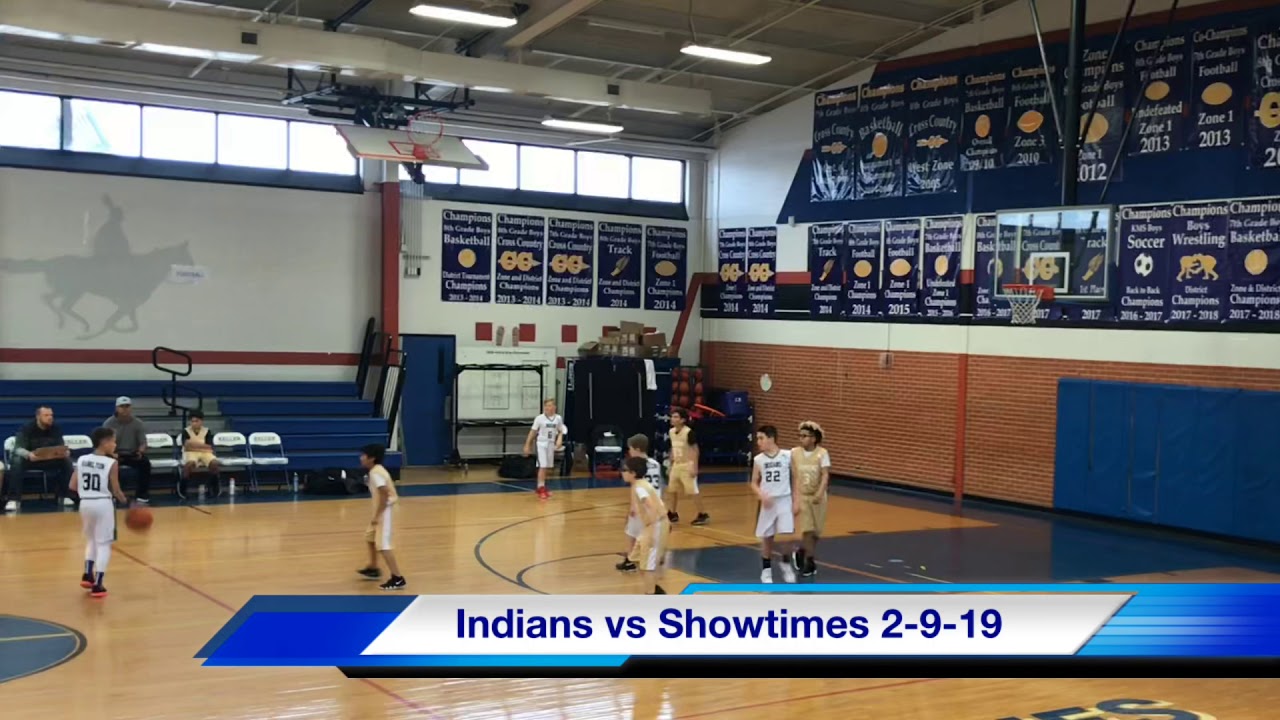 Indians vs Showtimes 2-9-19