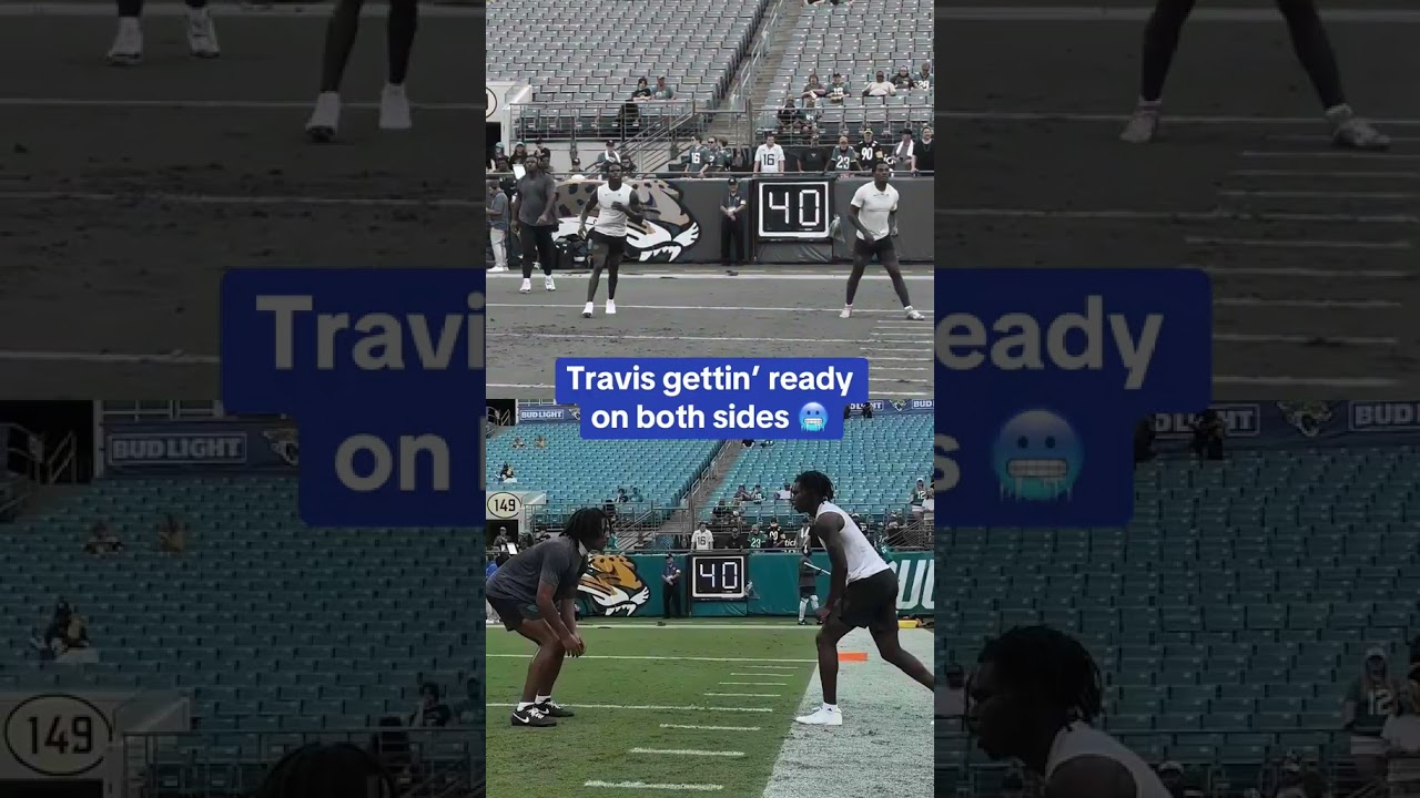 Travis Hunter is ready for his preseason debut 👏 (via nfl/TT)