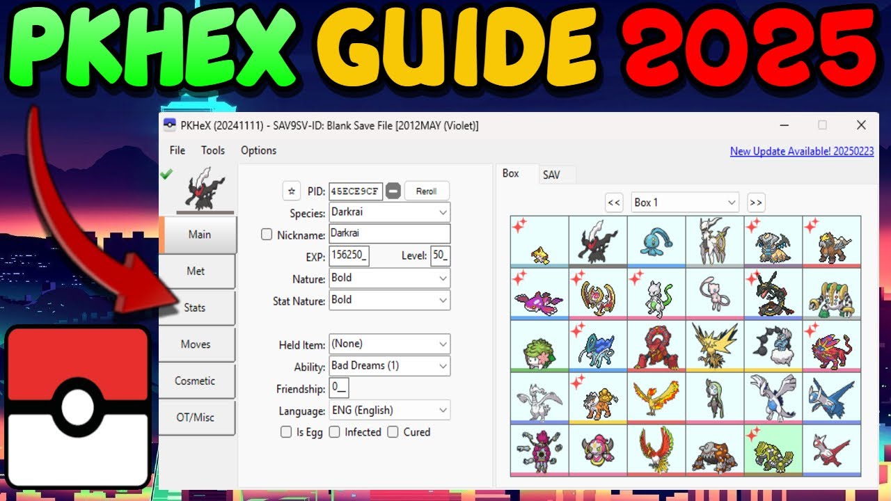 How To Use PkHex! (2025 PkHex Tutorial)