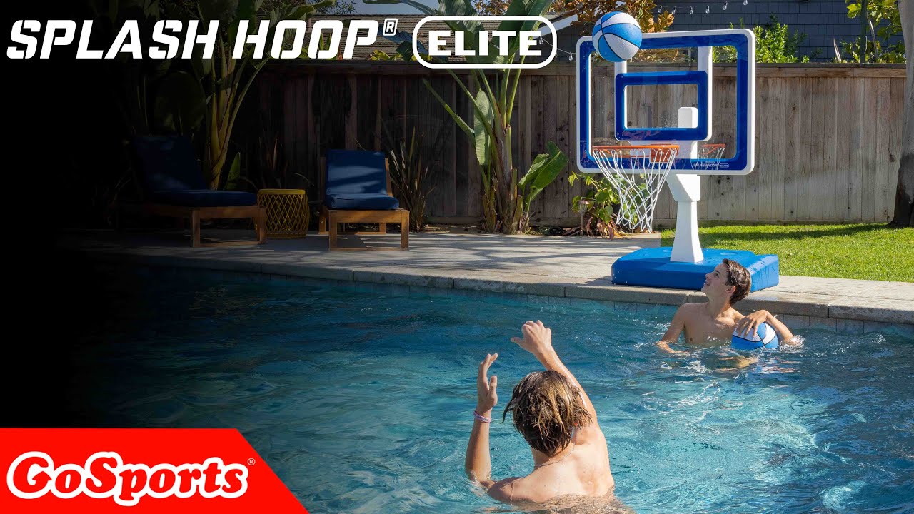 GoSports Splash Hoop ELITE Swimming Pool Basketball Hoop